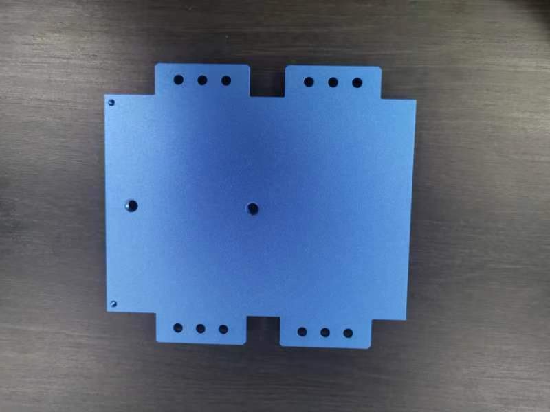 Kundenspezifische Metallherstellung, Aluminium-Stanzteil, Goldeloxierung, Biege-Aluminiumteile